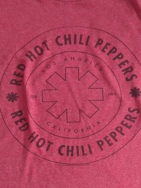 Red Hot Chili Peppers Logo Tee - Red